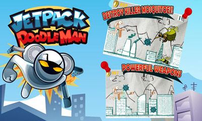 Jetpack Doodleman - Android game screenshots.