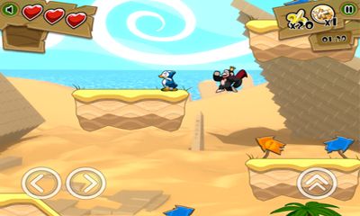 Gameplay of the Kiba & Kumba Jungle Run for Android phone or tablet.