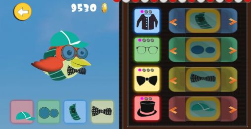 Lazy birds - Android game screenshots.