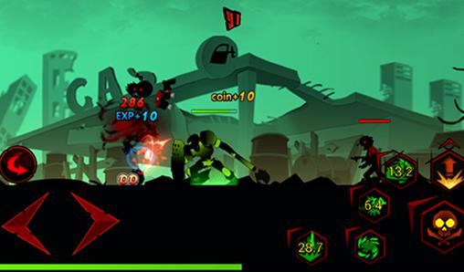 League of Stickman: Zombie - Android game screenshots.