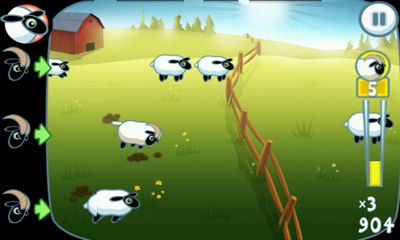 Leap Sheep! - Android game screenshots.