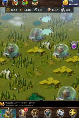Legend of empire: Daybreak - Android game screenshots.