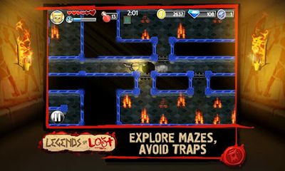 Gameplay of the Legends of Loot for Android phone or tablet.