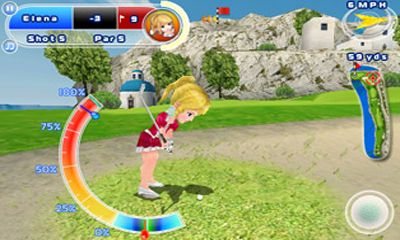 Let's Golf! 2 HD - Android game screenshots.