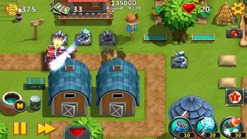 Gameplay of the Little commander 2: Clash of powers for Android phone or tablet.