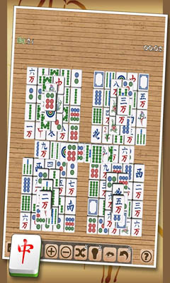 Gameplay of the Mahjong 2 for Android phone or tablet.
