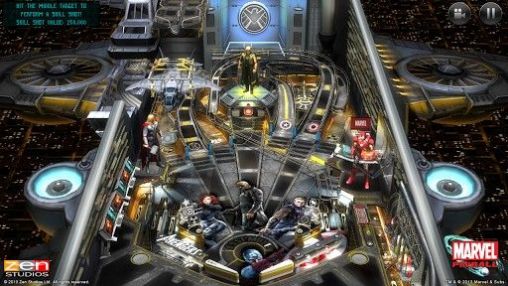 Gameplay of the Marvel pinball for Android phone or tablet.