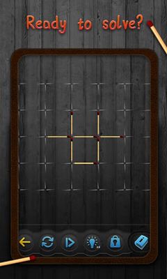 Gameplay of the Matchstick Puzzles for Android phone or tablet.