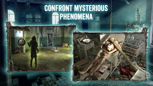 Medford city asylum: Paranormal case - Android game screenshots.