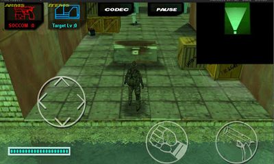 Metal Gear Outer Heaven - Android game screenshots.