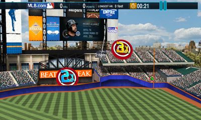 MLB.com Home Run Derby - Android game screenshots.