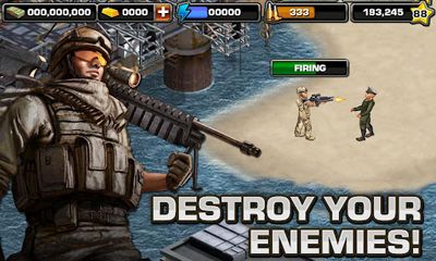 Gameplay of the Modern War Online for Android phone or tablet.