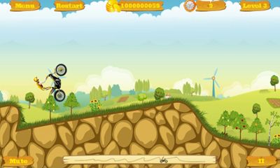 Gameplay of the Moto Race for Android phone or tablet.