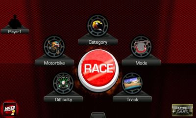 Gameplay of the Moto Racer 15th Anniversary for Android phone or tablet.