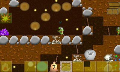 Gameplay of the Mythic Diggers for Android phone or tablet.