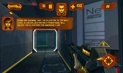 Gameplay of the Neon shadow for Android phone or tablet.