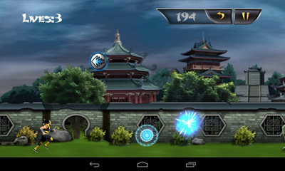 Gameplay of the Ninja Elite for Android phone or tablet.