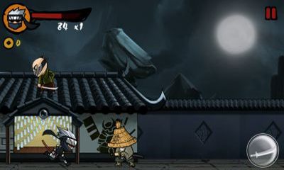 Gameplay of the Ninja Revenge for Android phone or tablet.