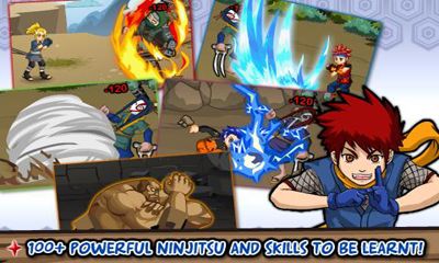 Ninja Saga - Android game screenshots.