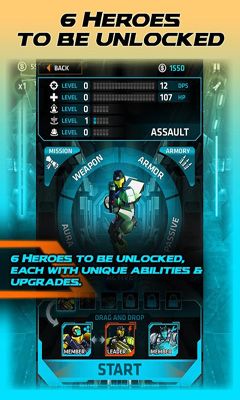 Gameplay of the Nova Squad for Android phone or tablet.