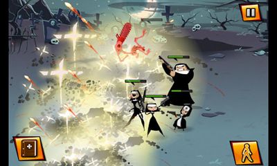 Gameplay of the Nun Attack for Android phone or tablet.