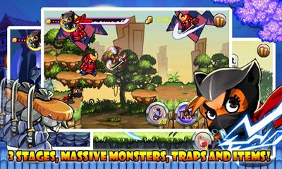 Nyanko Ninja - Android game screenshots.