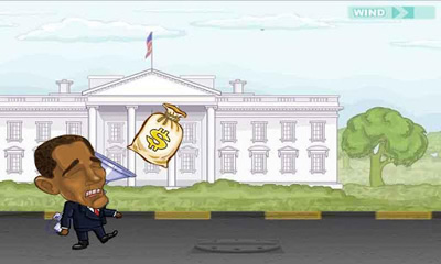Gameplay of the Obama vs Romney for Android phone or tablet.