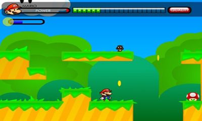 Paper World Mario - Android game screenshots.