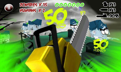 Gameplay of the Paper Zombie for Android phone or tablet.