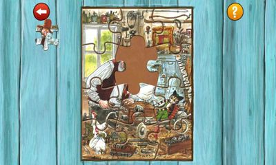 Gameplay of the Pettson's Jigsaw Puzzle for Android phone or tablet.
