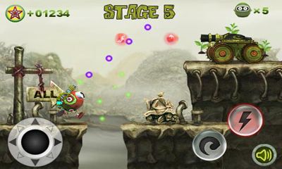 Planet in Contra - Android game screenshots.