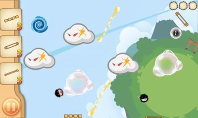 Gameplay of the Popping Fluffy for Android phone or tablet.