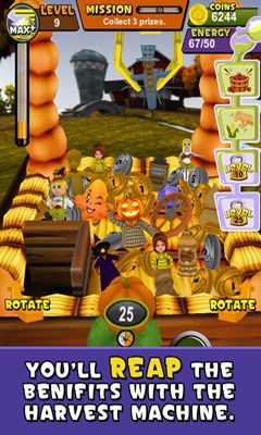 Gameplay of the Prize Claw: Halloween for Android phone or tablet.