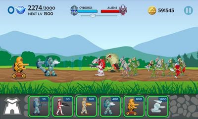 Gameplay of the Protection Force for Android phone or tablet.