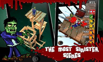 Push the Zombie - Android game screenshots.