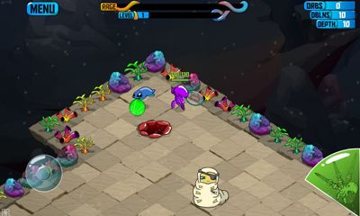 Gameplay of the Quadropus Rampage for Android phone or tablet.
