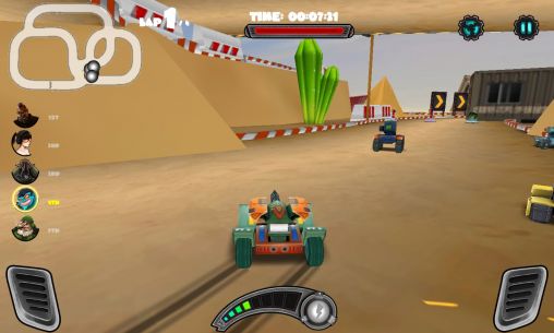 Racing tank - Android game screenshots.