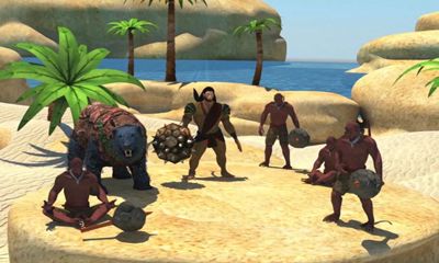 Ramayan Wars The Ocean Leap - Android game screenshots.