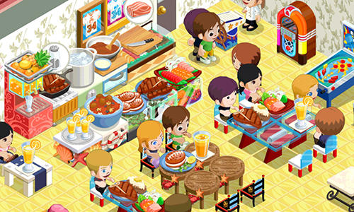 Restaurant story: Food lab - Android game screenshots.