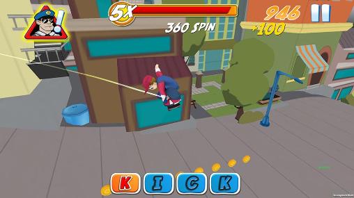 Rob Dyrdek's wild grinders - Android game screenshots.