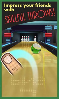 Gameplay of the Rocka Bowling 3D for Android phone or tablet.