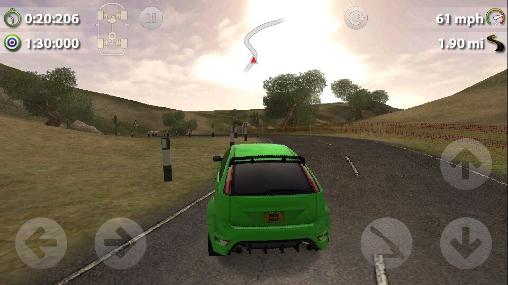 Rush rally 2 - Android game screenshots.