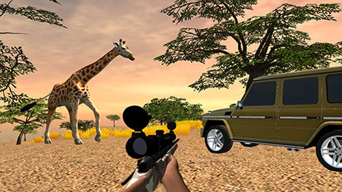 Safari hunting 4x4 - Android game screenshots.