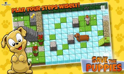 Gameplay of the Save the Puppies for Android phone or tablet.