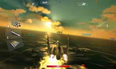 Gameplay of the Sky gamblers: Air supremacy for Android phone or tablet.