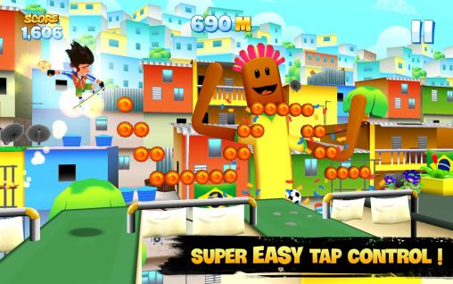 Skyline skaters: Welcome to Rio - Android game screenshots.