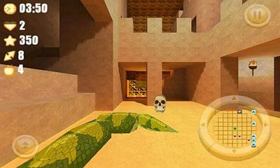 Snake 3D Revenge - Android game screenshots.