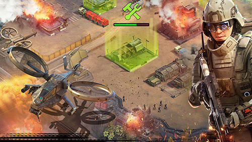 Soldiers inc: Mobile warfare - Android game screenshots.
