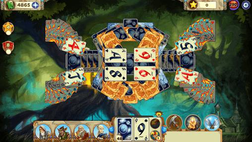 Solitaire tales live - Android game screenshots.