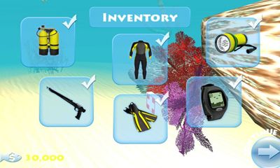 Gameplay of the Spearfishing 2 Pro for Android phone or tablet.